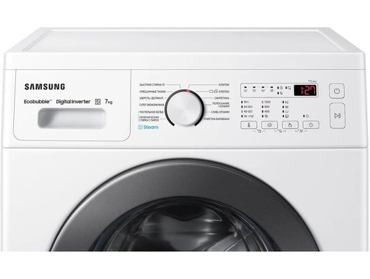 Стиральная машина Samsung WW70AG4S21VELD 7 кг инверторная с паром тихая